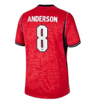 England Elliot Anderson #8 Replika Bortatröja VM 2026 Kortärmad